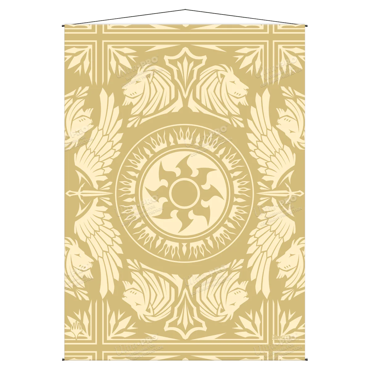 Mana 7 Plains Wall Scroll for Magic: The Gathering