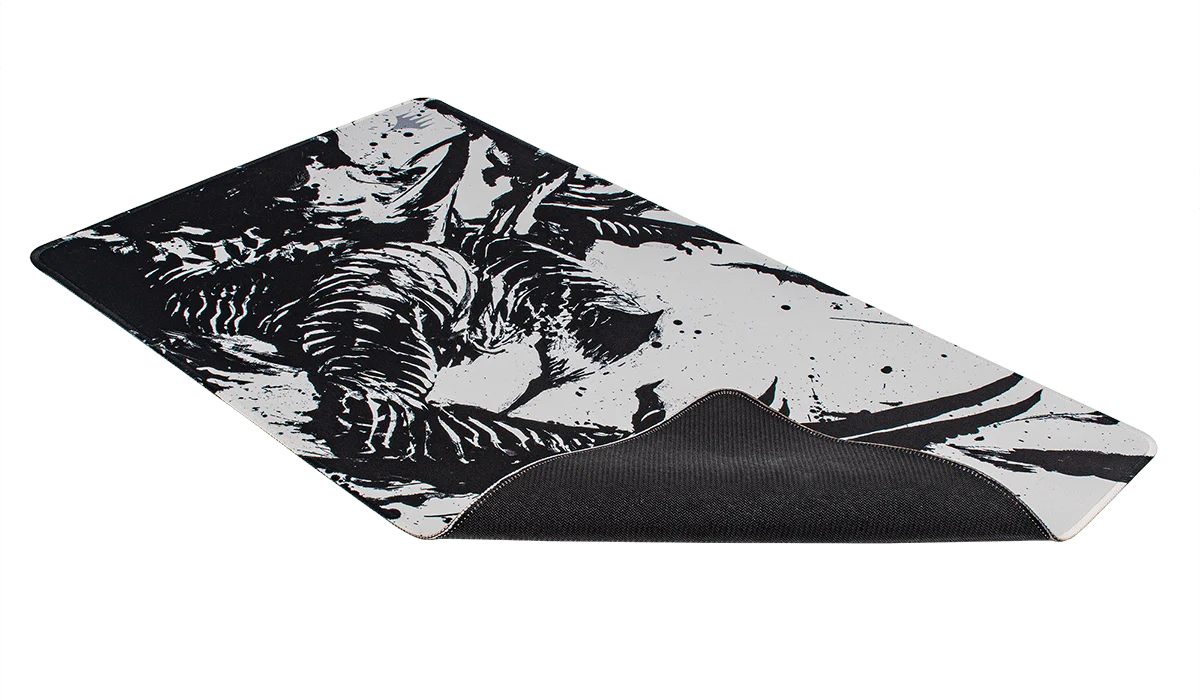 March of the Machine Urabrask Black Stitched Standard Gaming Playmat for Magic: The Gathering - Image 2