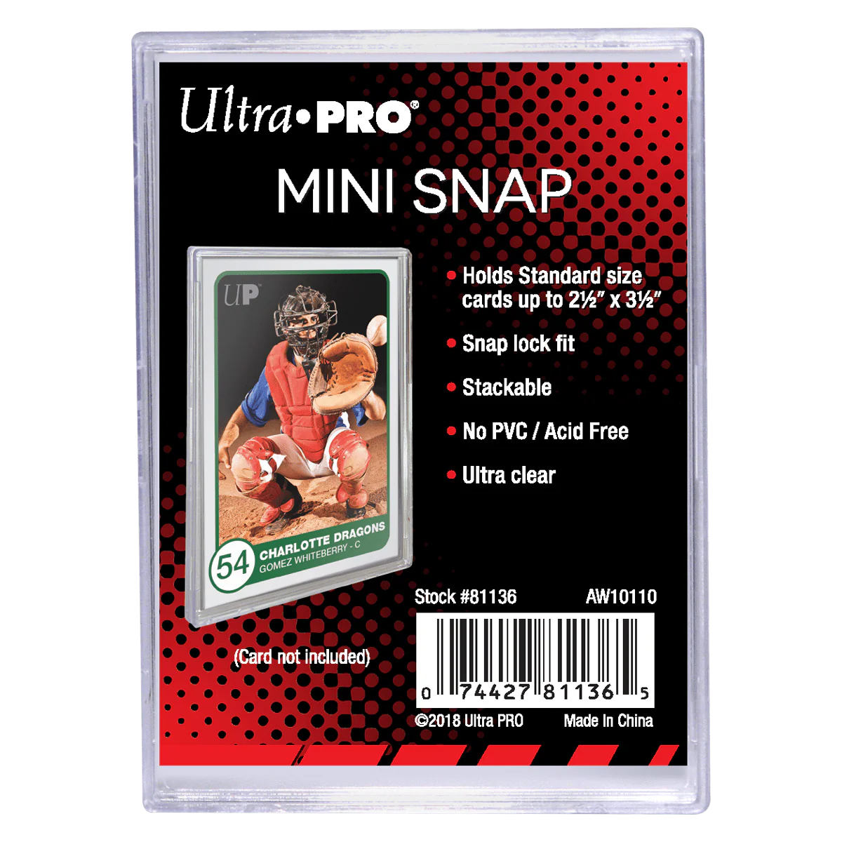 Mini Snap Card Holder
