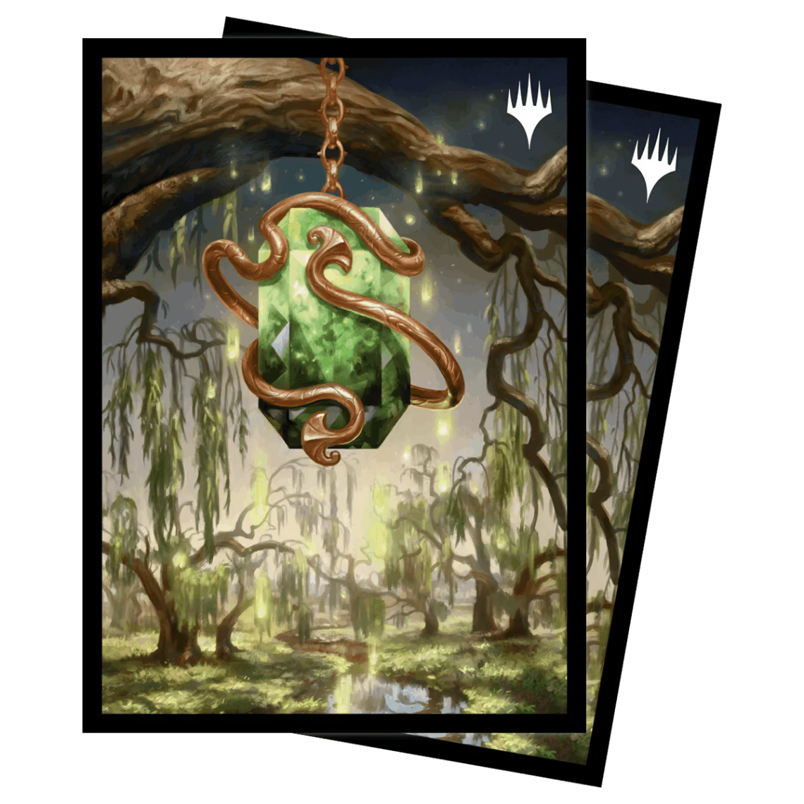 Modern Horizons 3 Emerald Medallion DECK PROTECTOR® Sleeves (100ct) for Magic: The Gathering