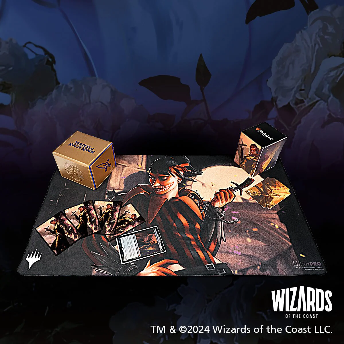 Murders at Karlov Manor Massacre Girl, Prime Killer Standard Gaming Playmat for Magic: The Gathering - Image 4