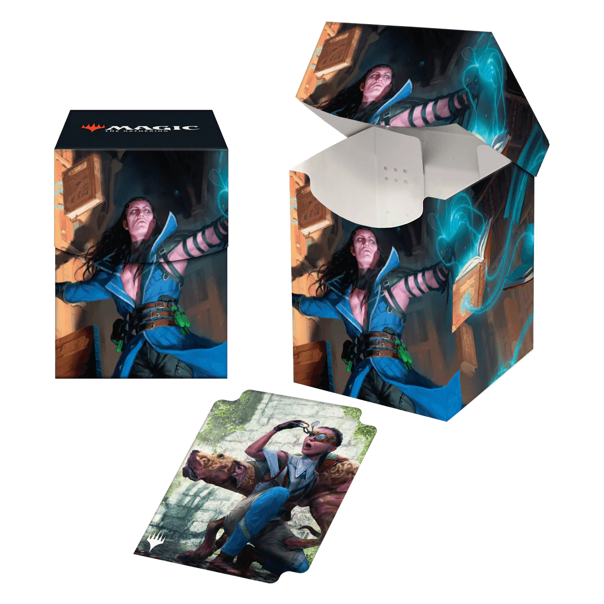 Murders at Karlov Manor Mirko, Obsessive Theorist 100+ Deck Box for Magic: The Gathering