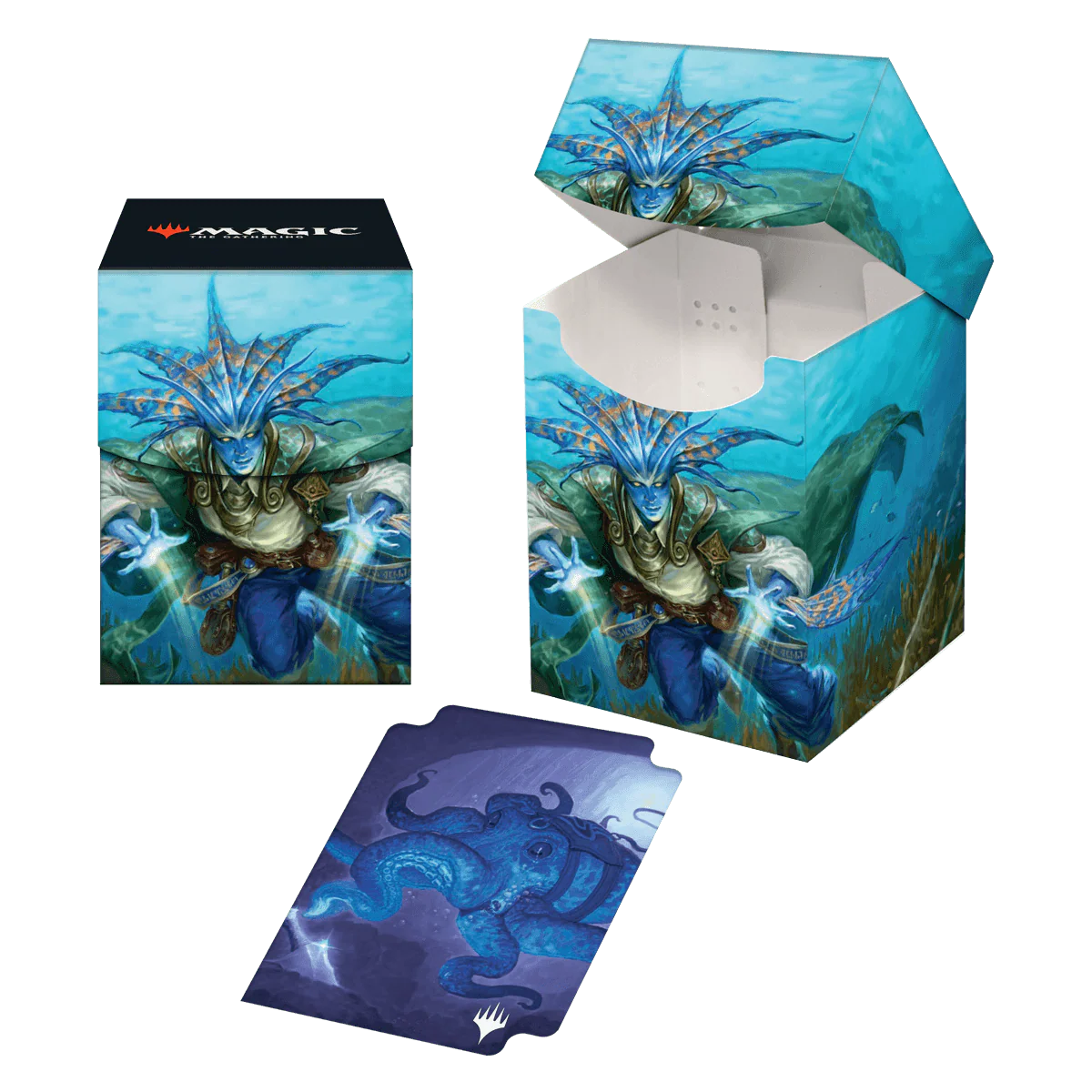 Murders at Karlov Manor Morska, Undersea Sleuth 100+ Deck Box for Magic: The Gathering