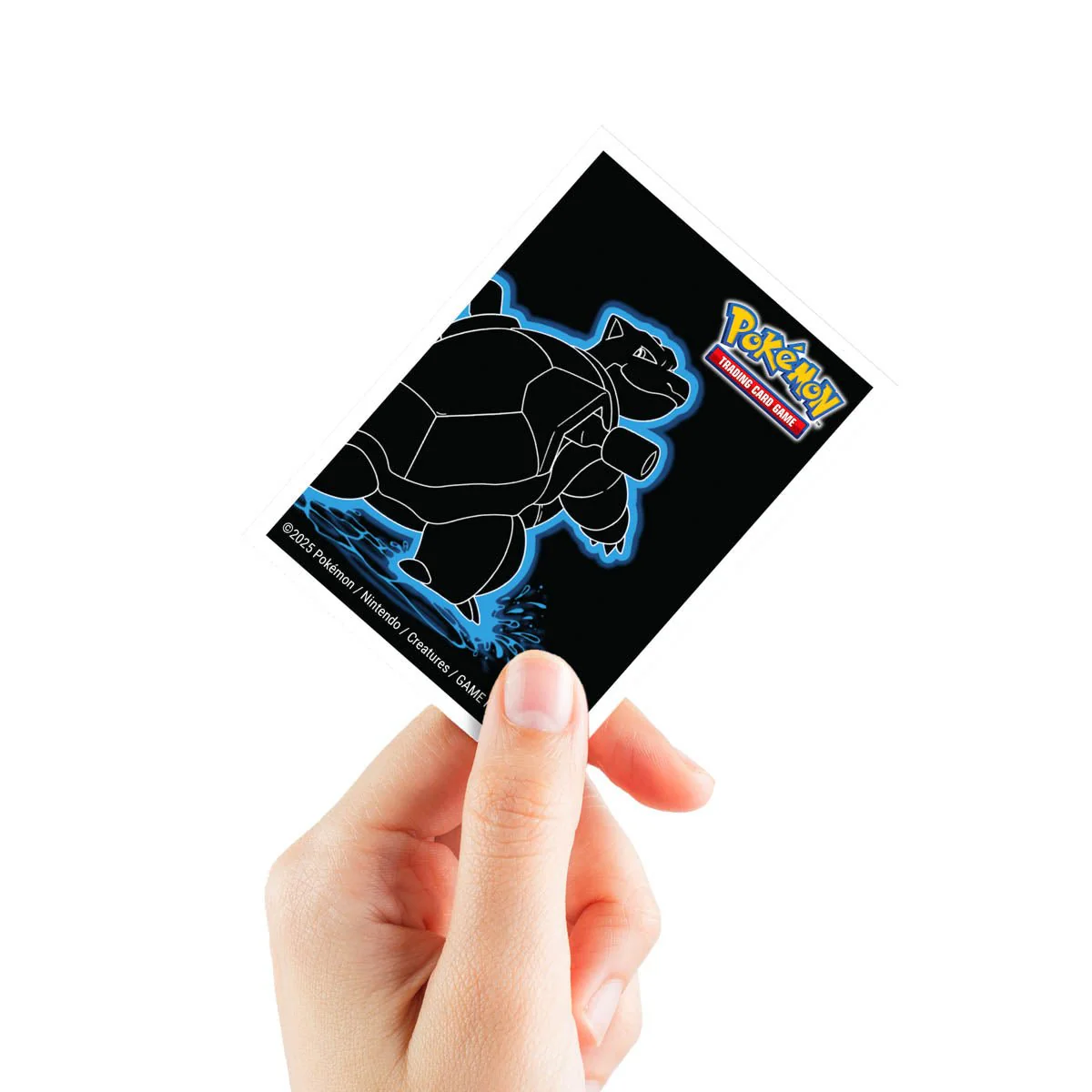 Neon Kanto 105ct APEX DECK PROTECTOR® Sleeves Blastoise for Pokémon - Image 2