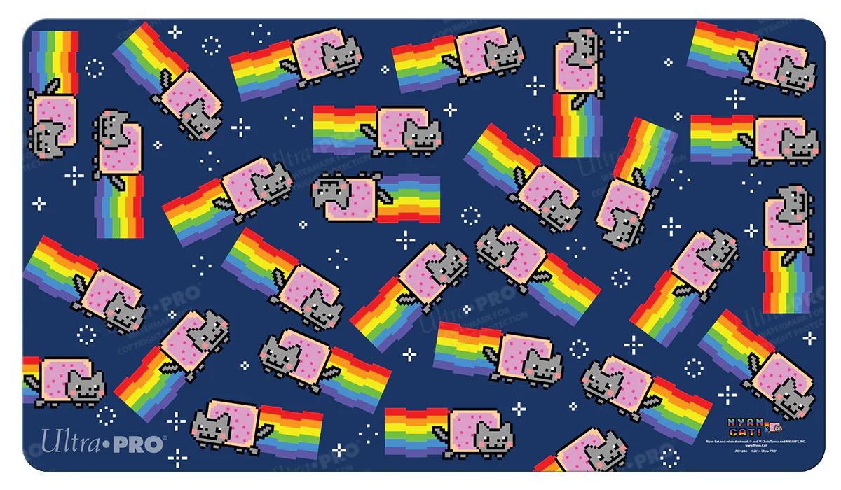 Nyan Cat Swarm Standard Gaming Playmat