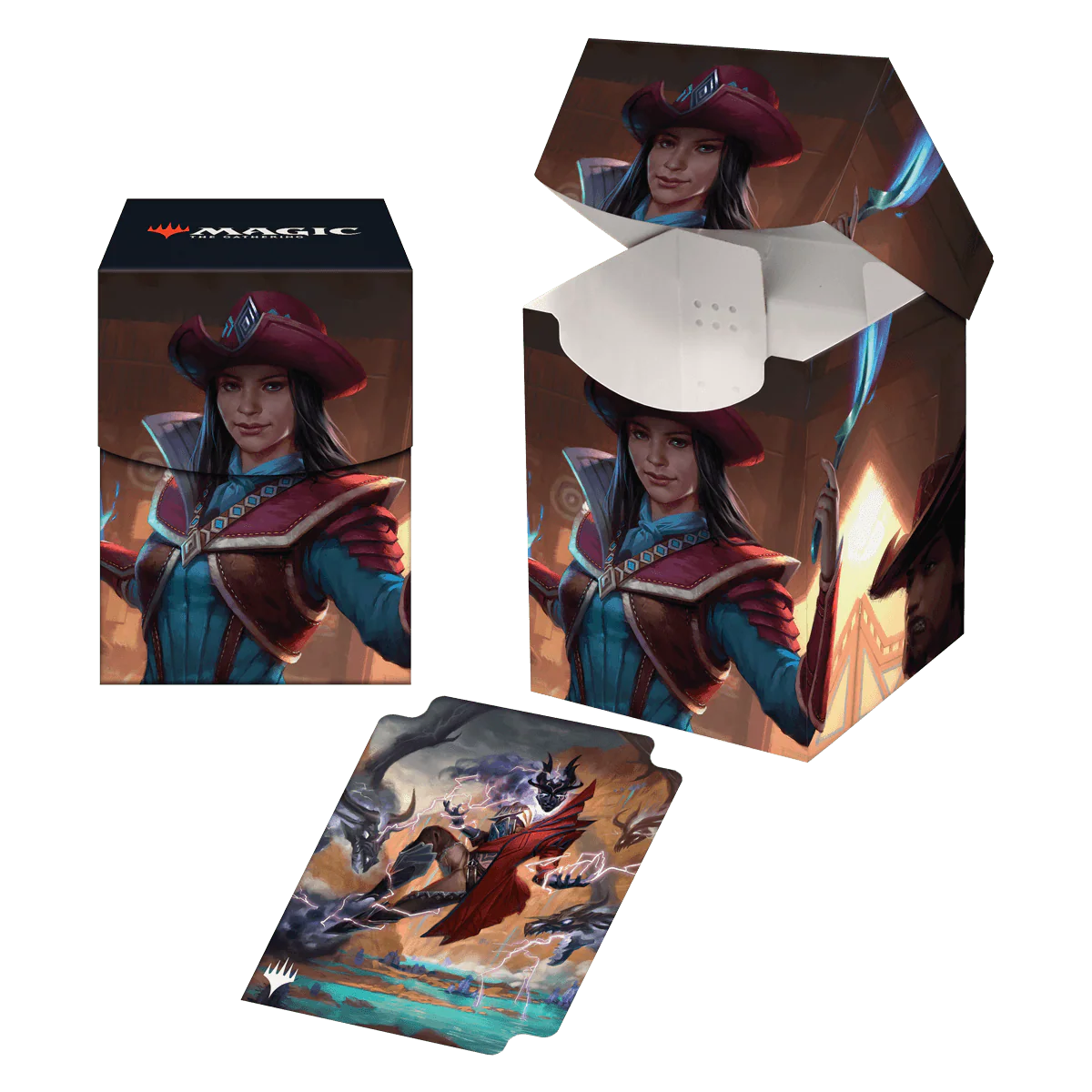 Outlaws of Thunder Junction of Stella Lee, Wild Card 100+ Deck Box® for Magic: The Gathering - Image 2