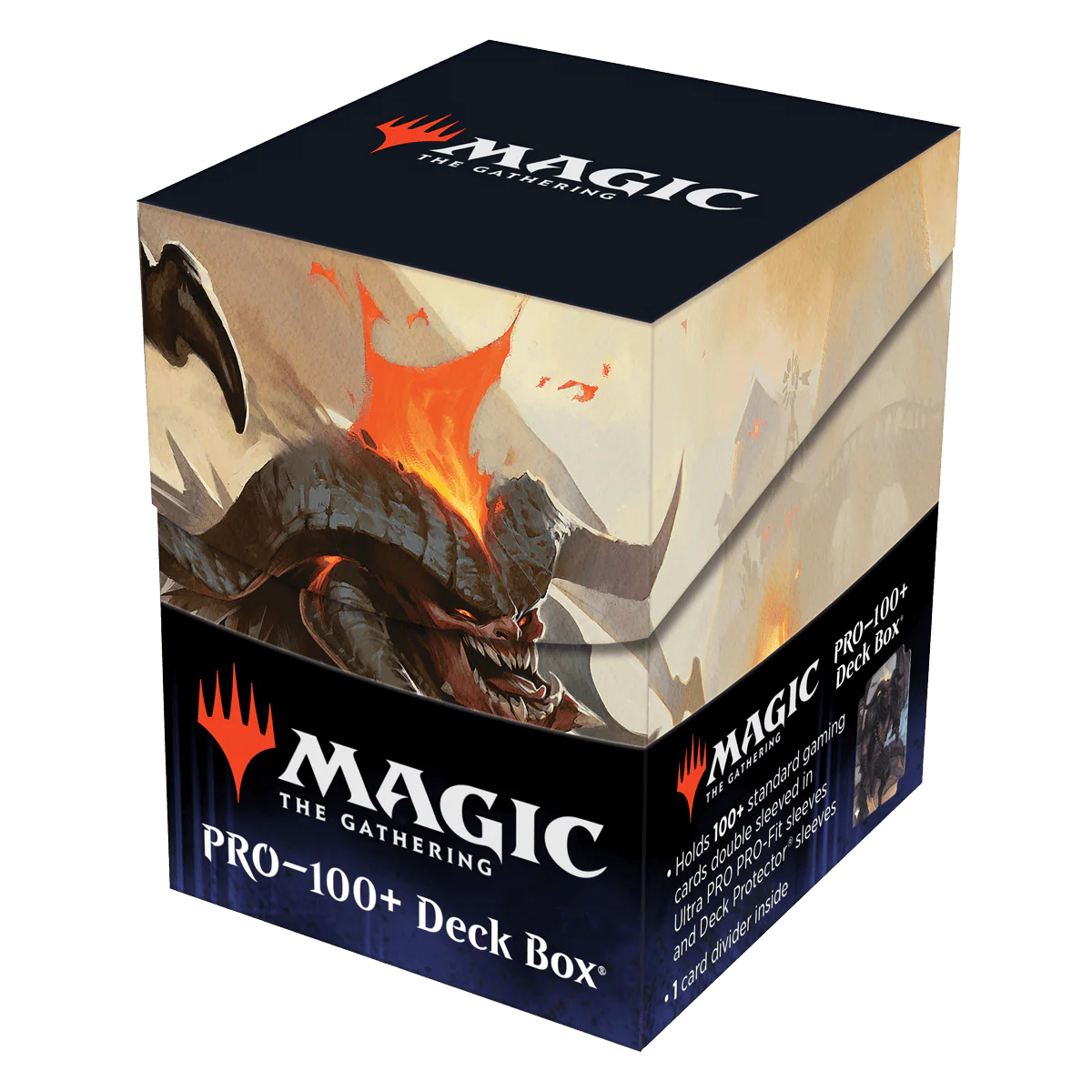 Outlaws of Thunder Junction Rakdos, the Muscle Key Art 100+ Deck Box® for Magic: The Gathering