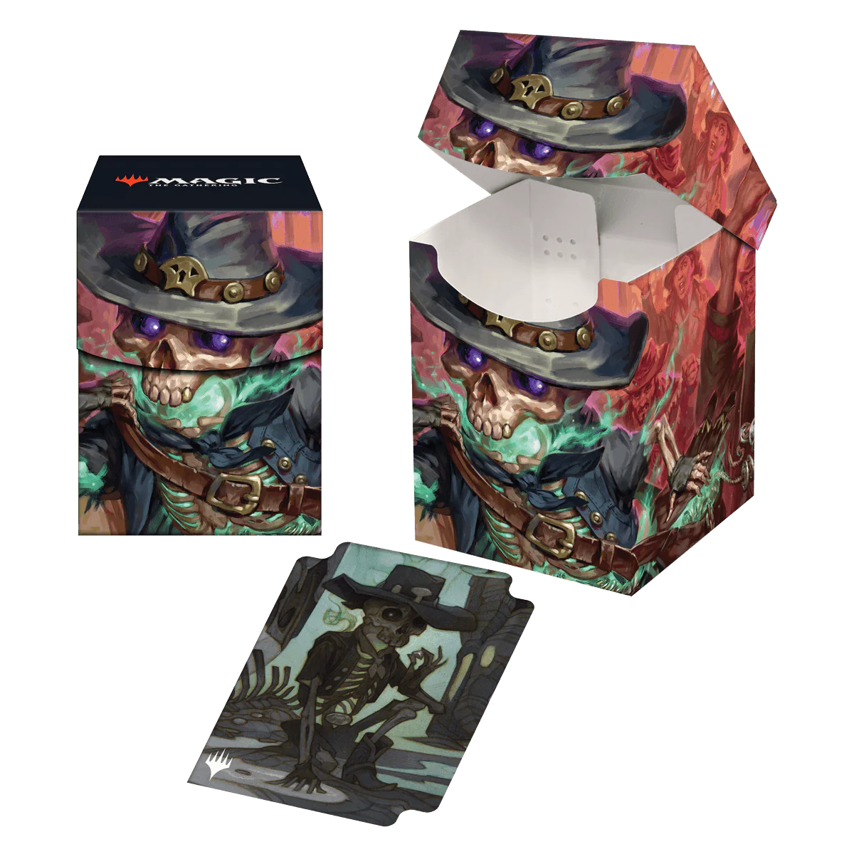 Outlaws of Thunder Junction Tinybones, the Pickpocket Key Art 100+ Deck Box® for Magic: The Gathering - Image 2