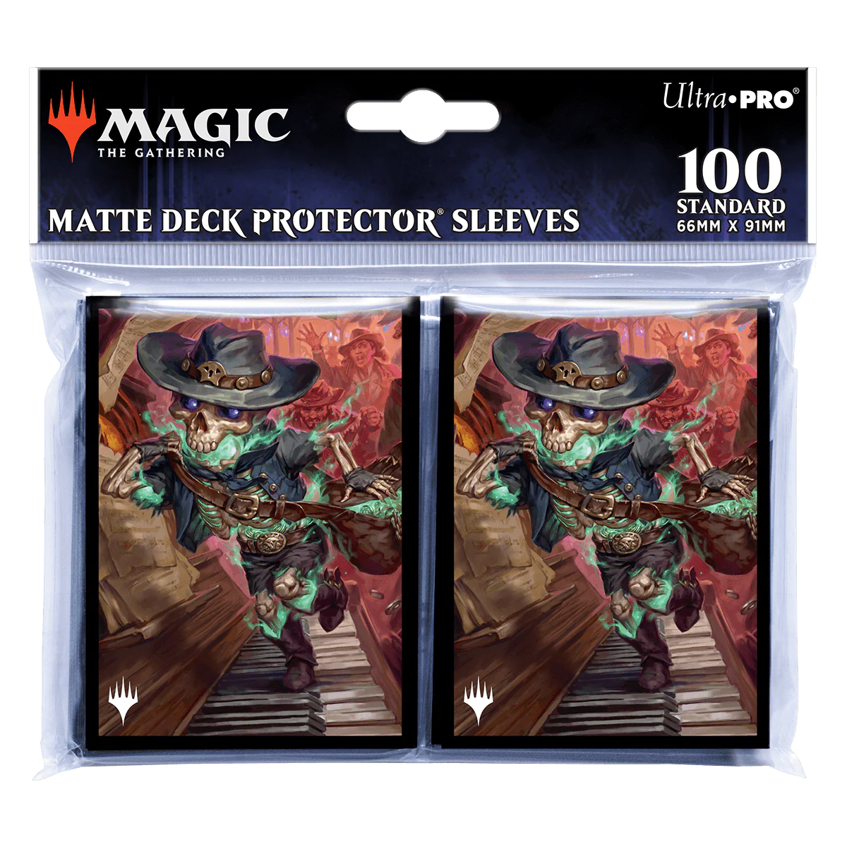 Outlaws of Thunder Junction Tinybones, the Pickpocket Key Art DECK PROTECTOR® Sleeves (100ct) for Magic: The Gathering - Image 2