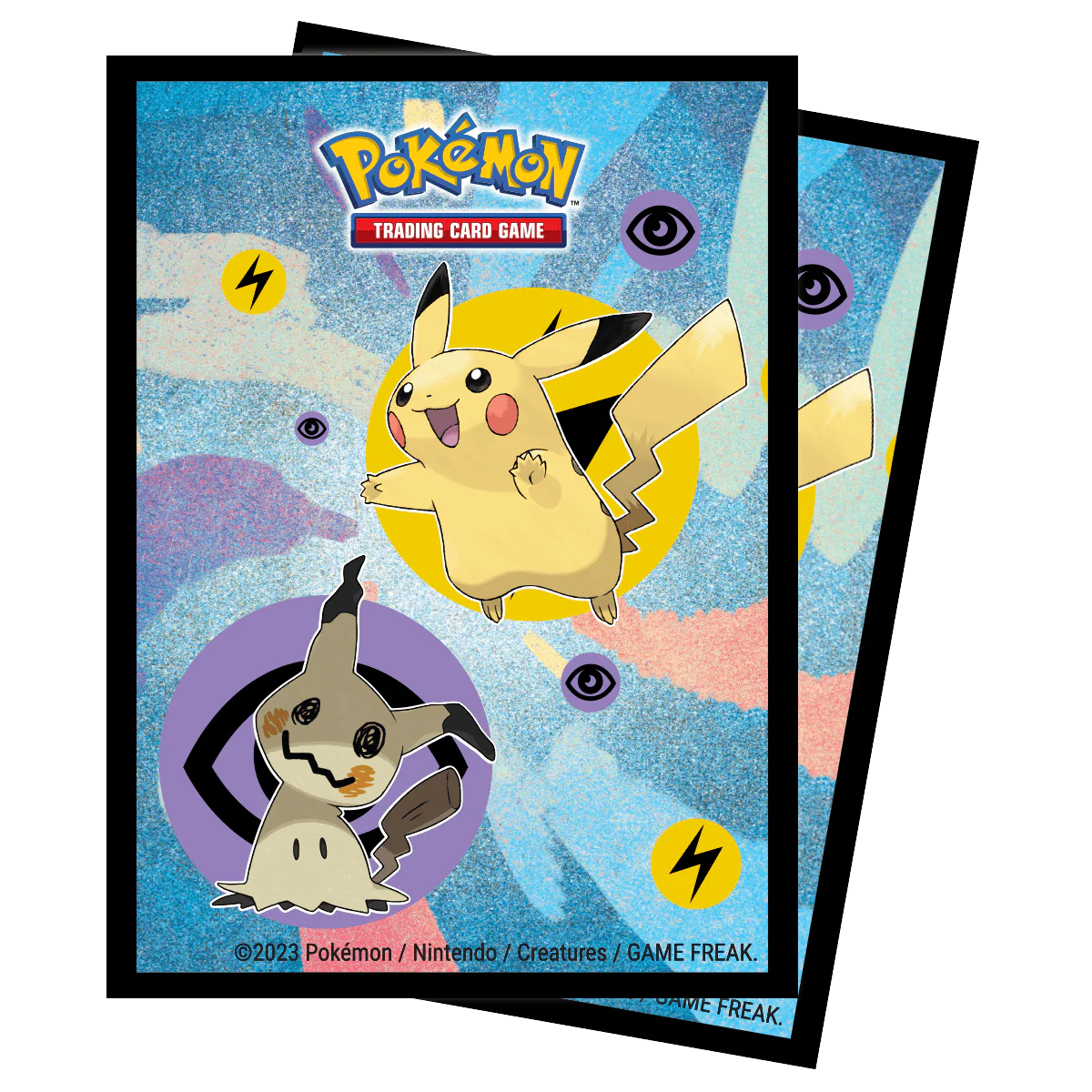 Pikachu & Mimikyu Standard DECK PROTECTOR® Sleeves (65ct) for Pokémon