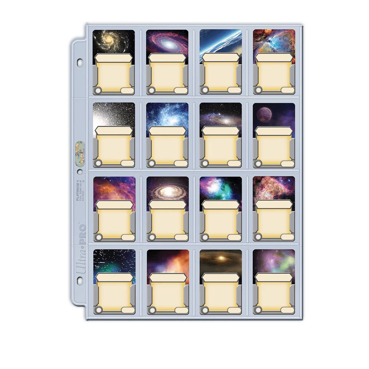Platinum Series 16-Pocket Pages (100ct) for 41mm x 63mm Cards