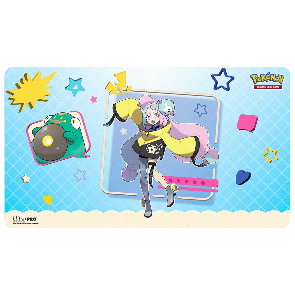 Iono and Bellibolt Playmat for Pokémon