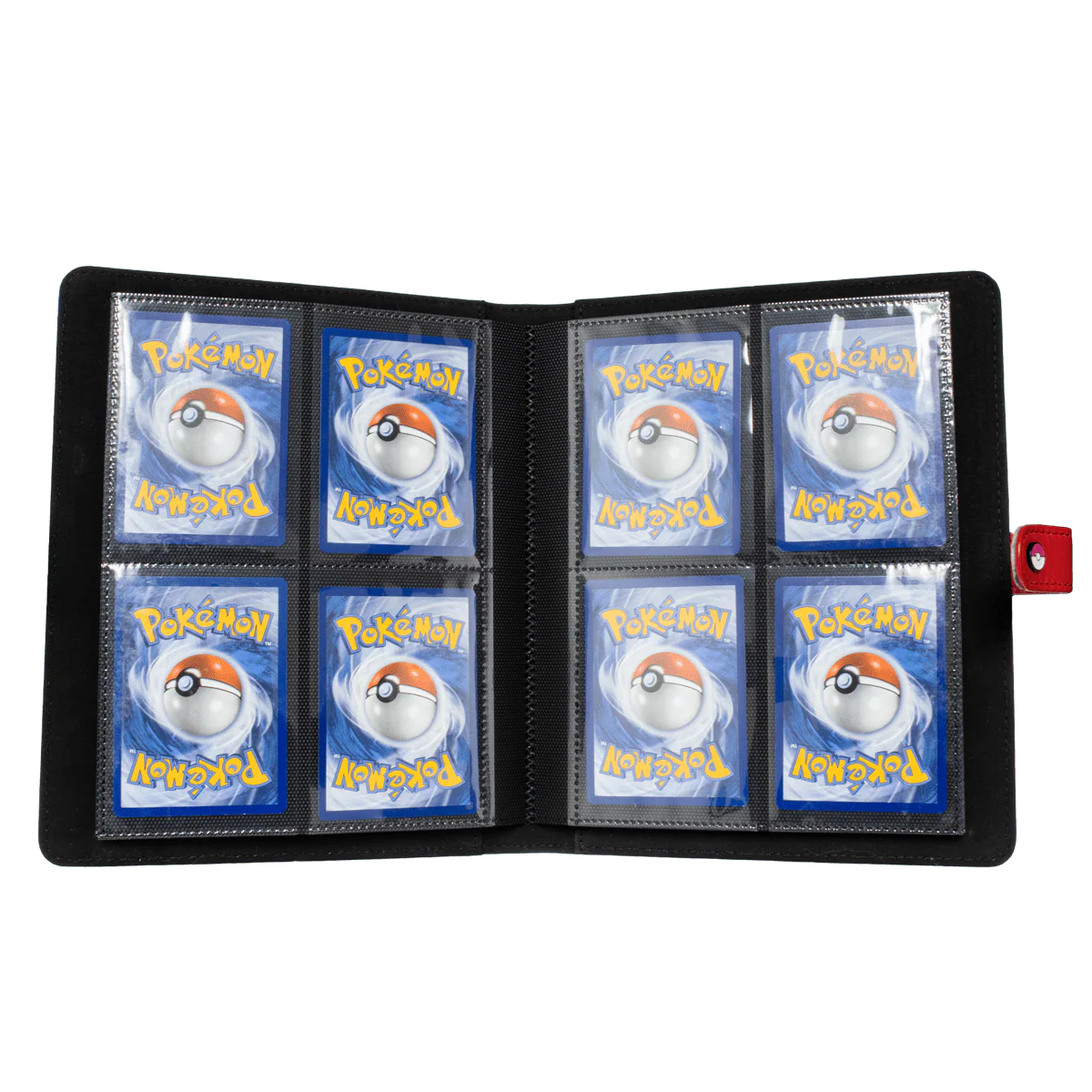 Premium Red 4-Pocket Snap Binder for Pokémon - Image 7