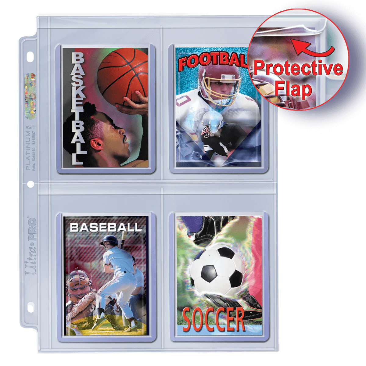 Premium Series 4-Pocket Secure Pages (100ct) for TOPLOADER® - Image 3