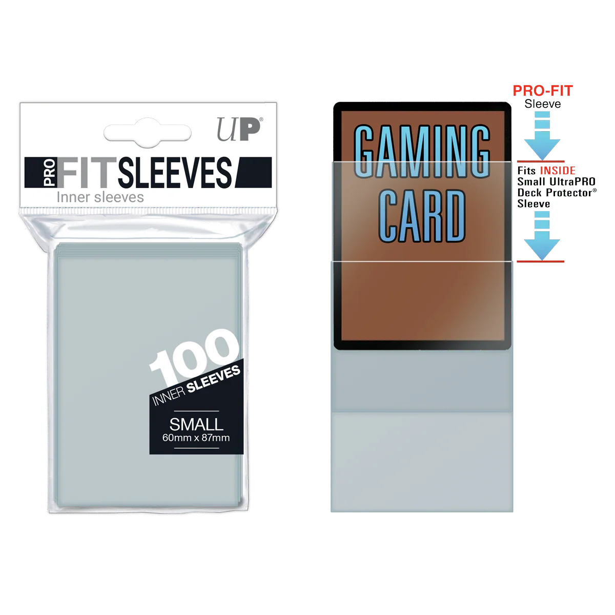 PRO-Fit Small Deck Inner Sleeves (100ct) - Image 2