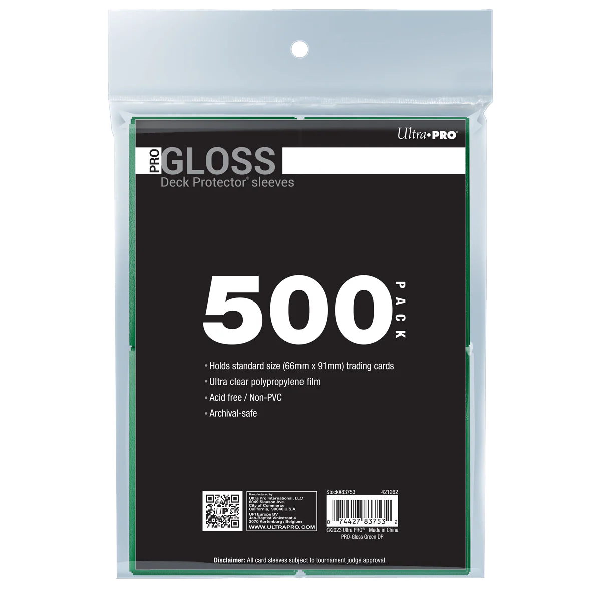 PRO-Gloss Standard DECK PROTECTOR® Sleeves Bundle (500ct) - Image 9