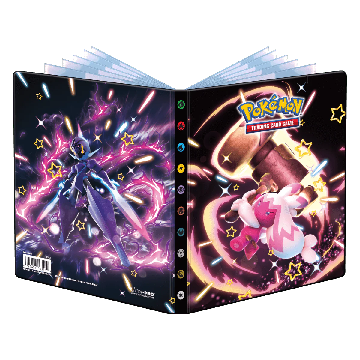 Scarlet and Violet Shiny Tinkaton and Ceruledge 4-Pocket Portfolio for Pokémon