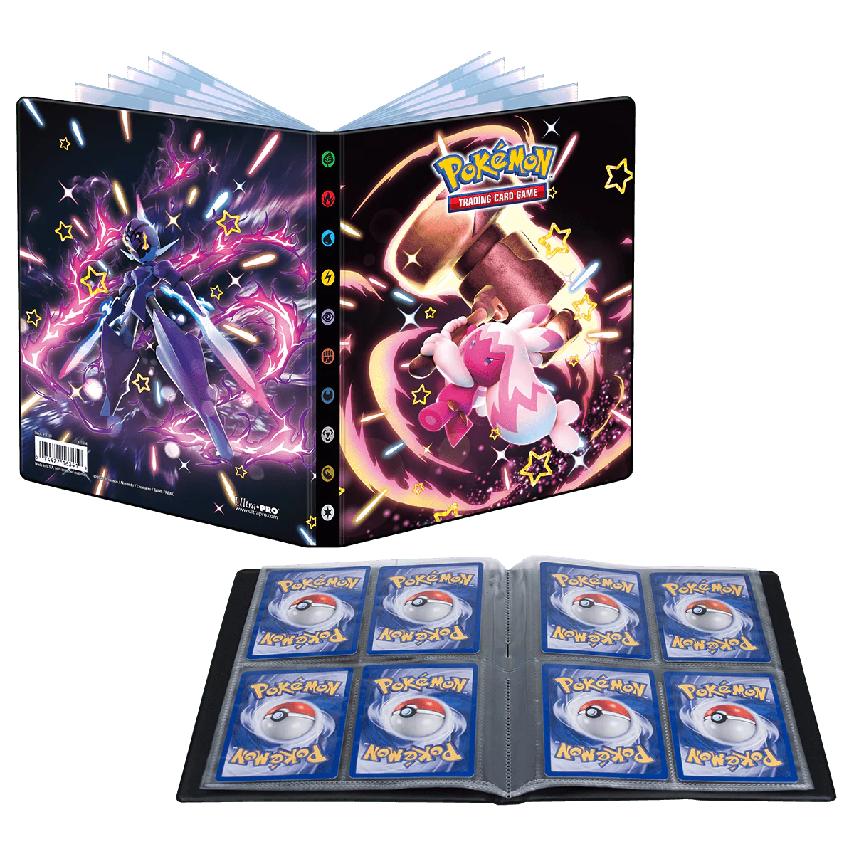 Scarlet and Violet Shiny Tinkaton and Ceruledge 4-Pocket Portfolio for Pokémon - Image 2