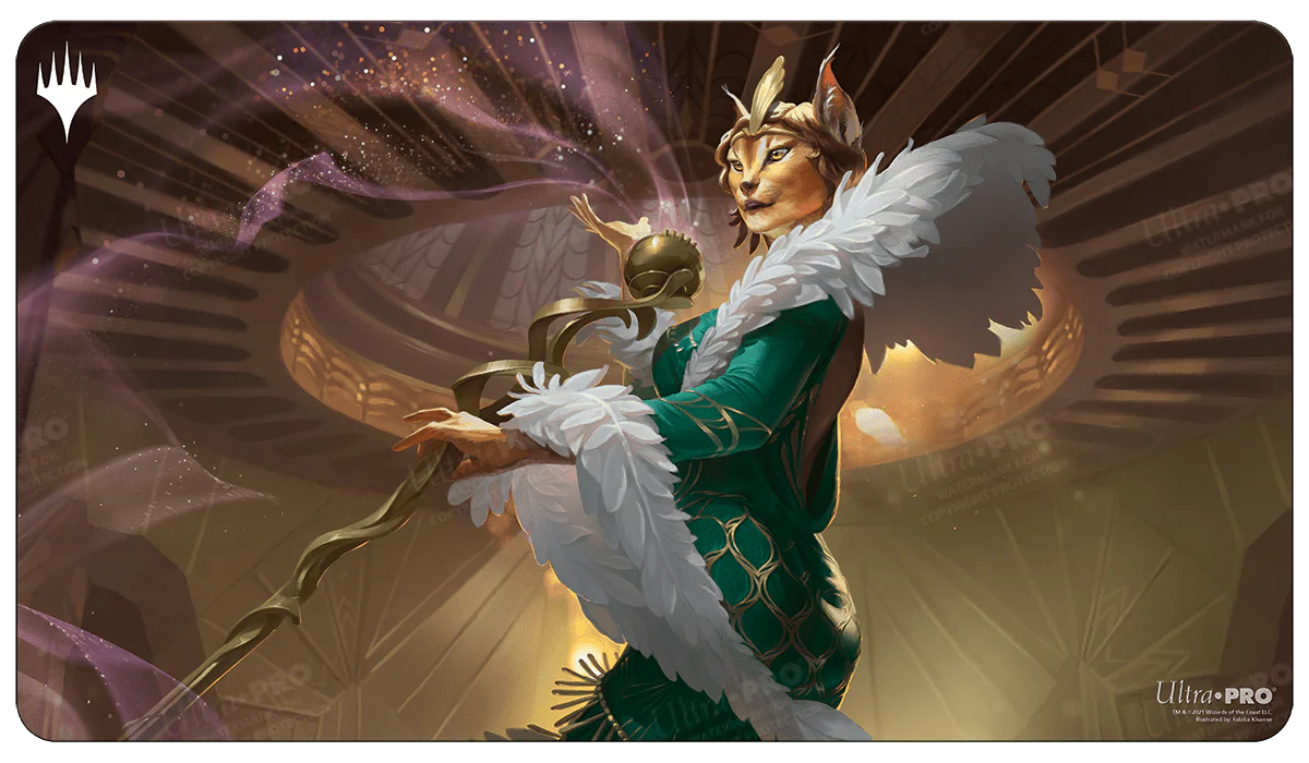 Streets of New Capenna Kitt Kanto, Mayhem Diva Commander Standard Gaming Playmat for Magic: The Gathering