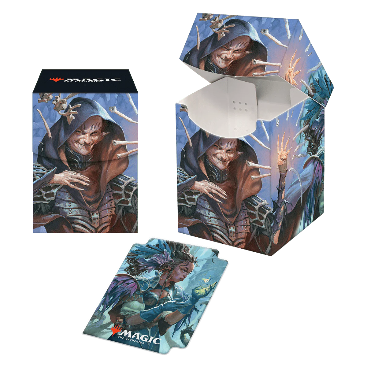 Strixhaven Valentin, Dean of the Vein & Lisette, Dean of the Root 100+ Deck Box for Magic: The Gathering