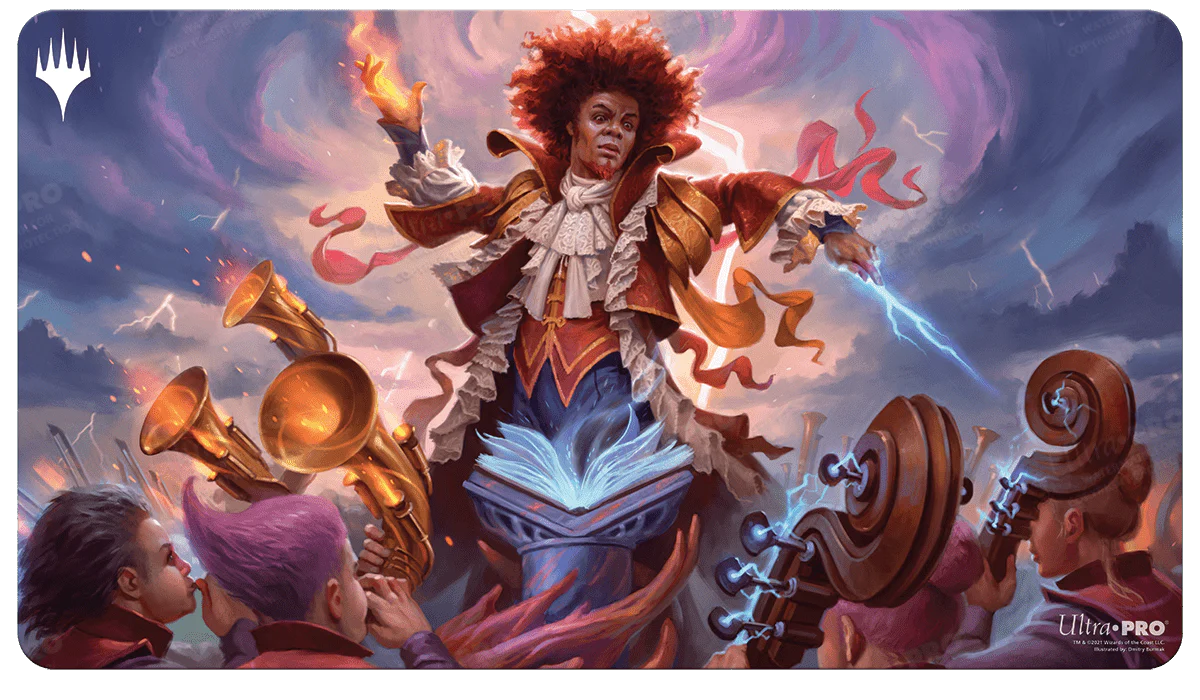 Strixhaven Zaffai, Thunder Conductor Standard Gaming Playmat for Magic: The Gathering