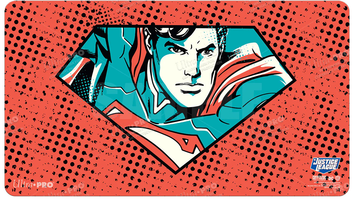 Superman Standard Gaming Playmat for Justice League