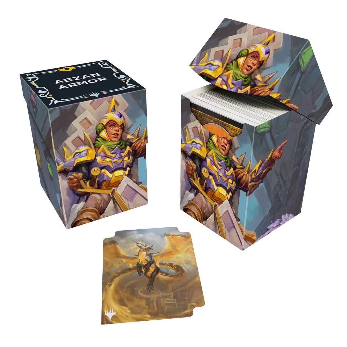 Tarkir Dragonstorm Abzan Commander 100+ Deck Box for Magic: The Gathering