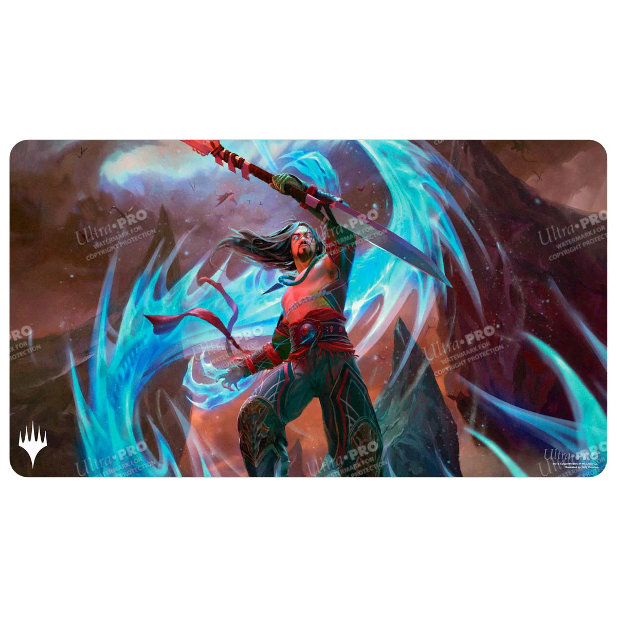 Tarkir Dragonstorm Key Character 2 Playmat for Magic: The Gathering