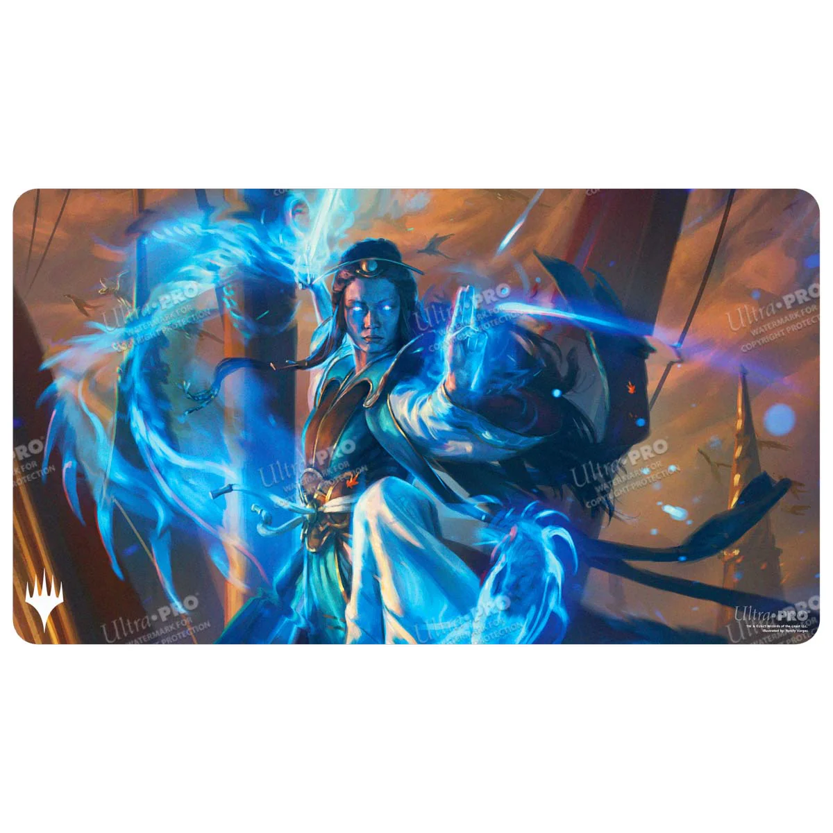 Tarkir Dragonstorm Key Character 3 Playmat for Magic: The Gathering