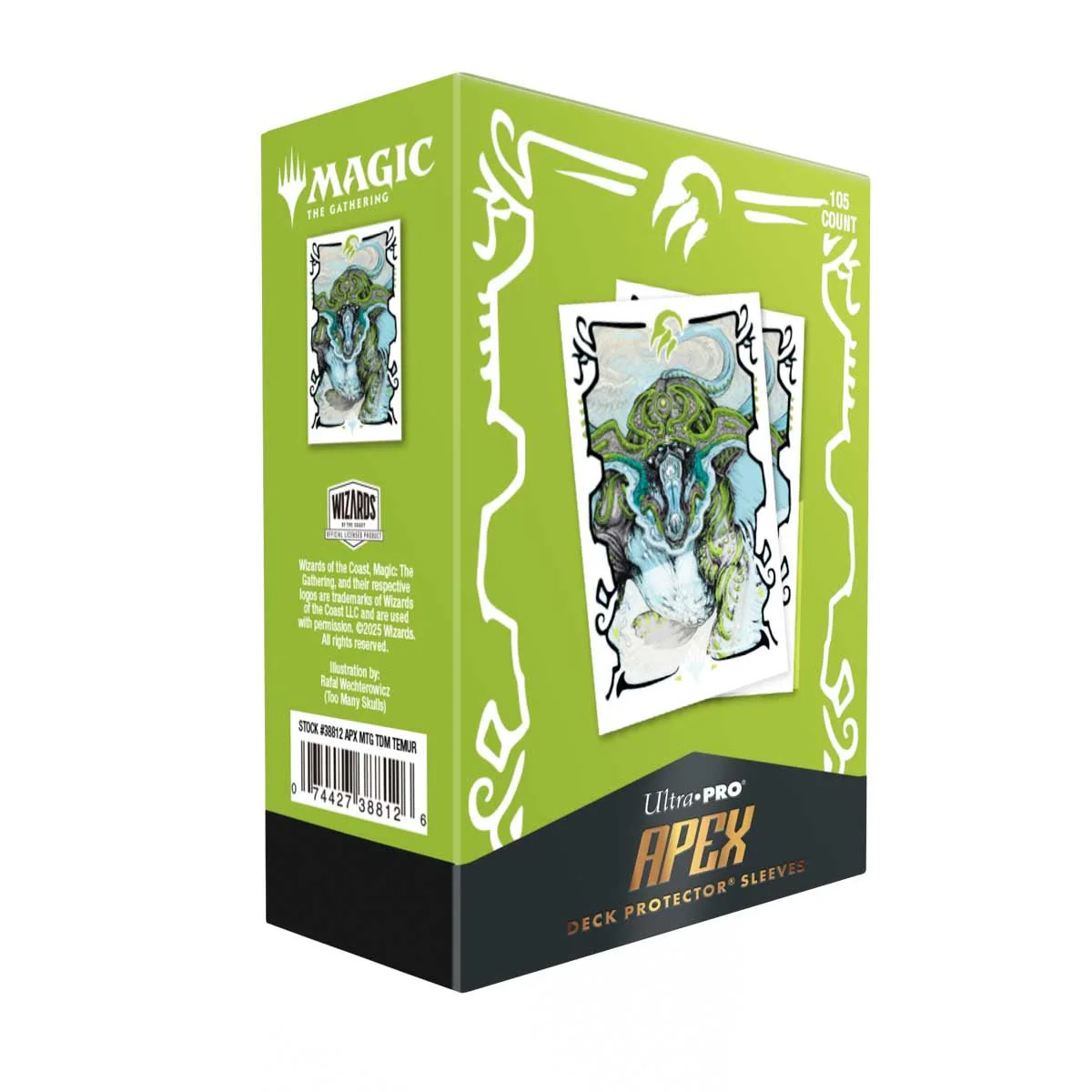 Tarkir Dragonstorm Ureni, the Song Unending 105ct APEX DECK PROTECTOR® Sleeves for Magic: The Gathering - Image 3