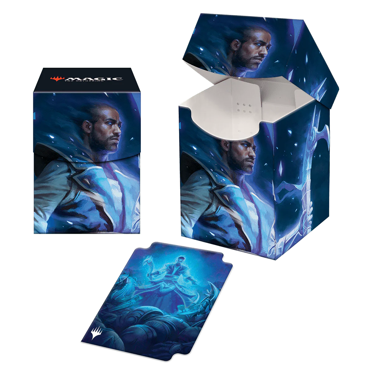 The Brothers' War Teferi, Temporal Pilgrim 100+ Deck Box for Magic: The Gathering