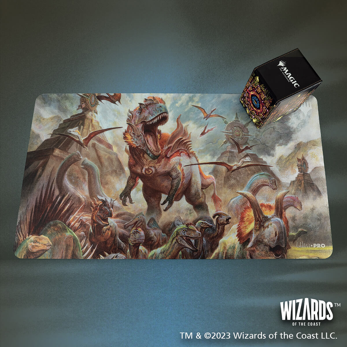The Lost Caverns of Ixalan Gishath, Sun's Avatar Standard Gaming Playmat for Magic: The Gathering - Image 6