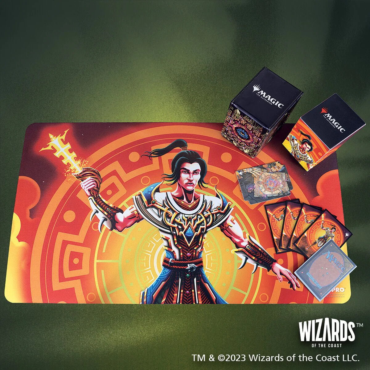 The Lost Caverns of Ixalan Kellan, Daring Traveler Standard Gaming Playmat for Magic: The Gathering - Image 5
