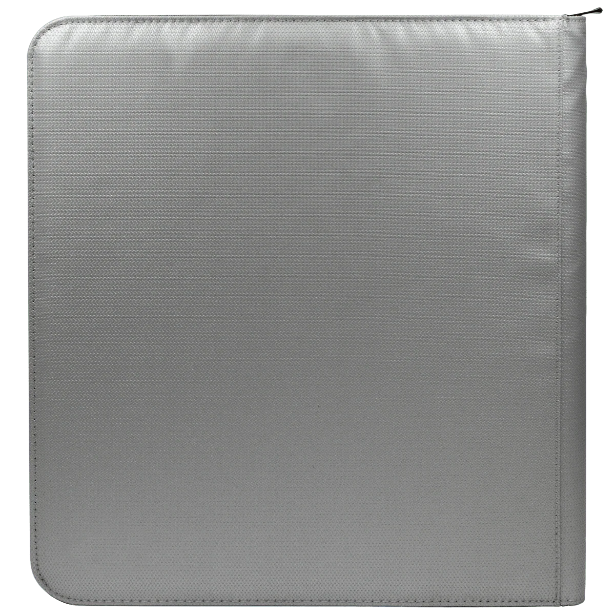 Ultra PRO 12-Pocket Zippered PRO-BINDER®: Silver Made With Fire Resistant Materials - Image 6