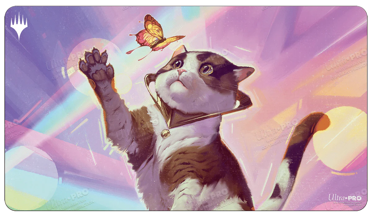 Unfinity Cat Token Standard Gaming Playmat for Magic: The Gathering