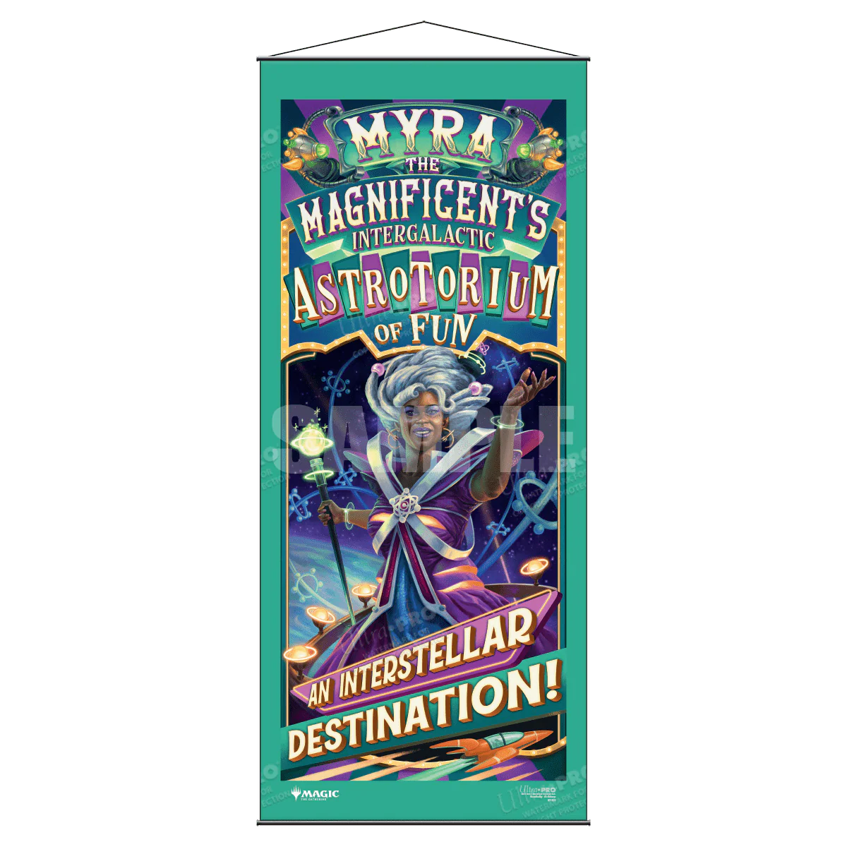 Unfinity Greatest Show in the Multiverse Wall Scroll for Magic: The Gathering
