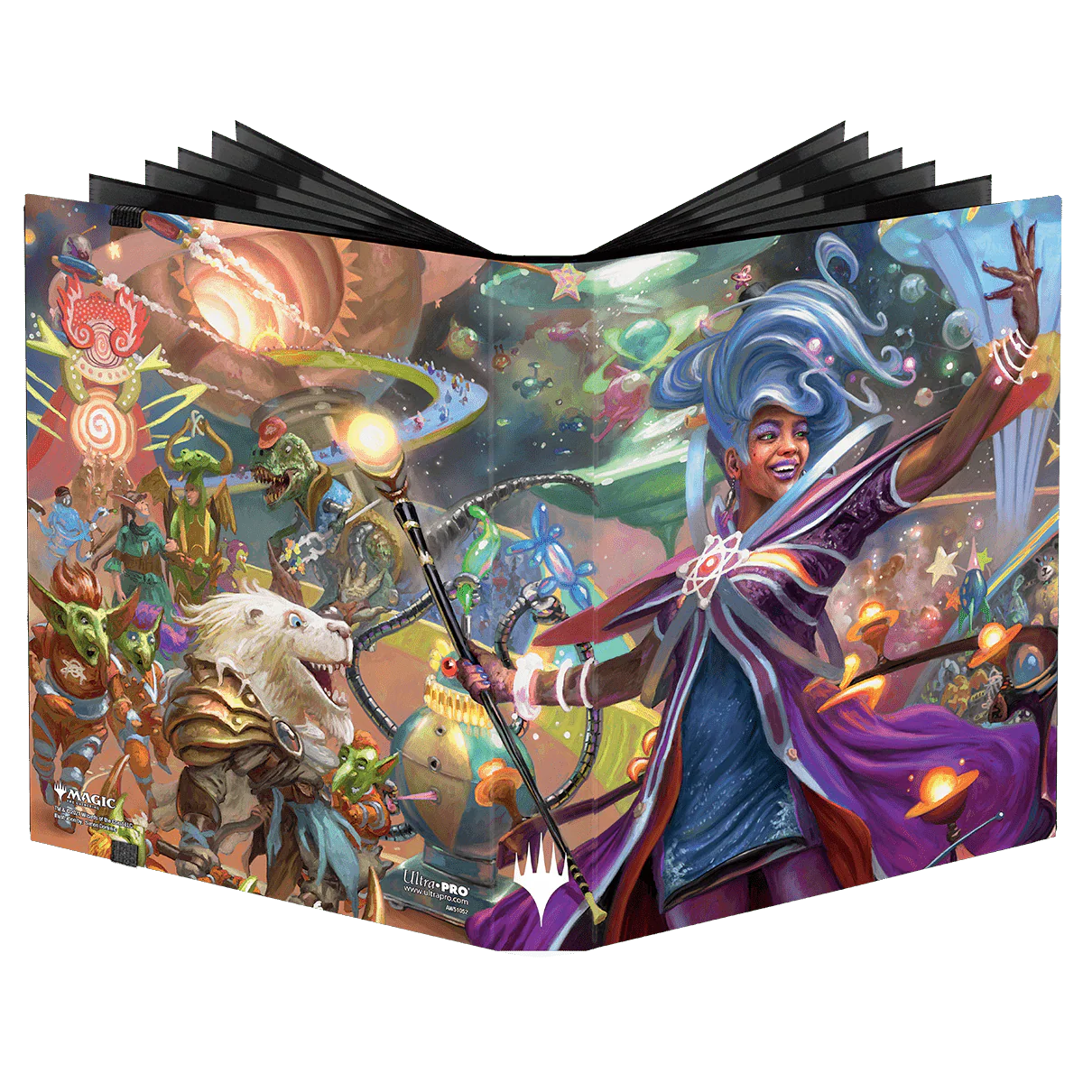 Unfinity Myra Key Packaging Art 9-Pocket PRO-BINDER® for Magic: The Gathering