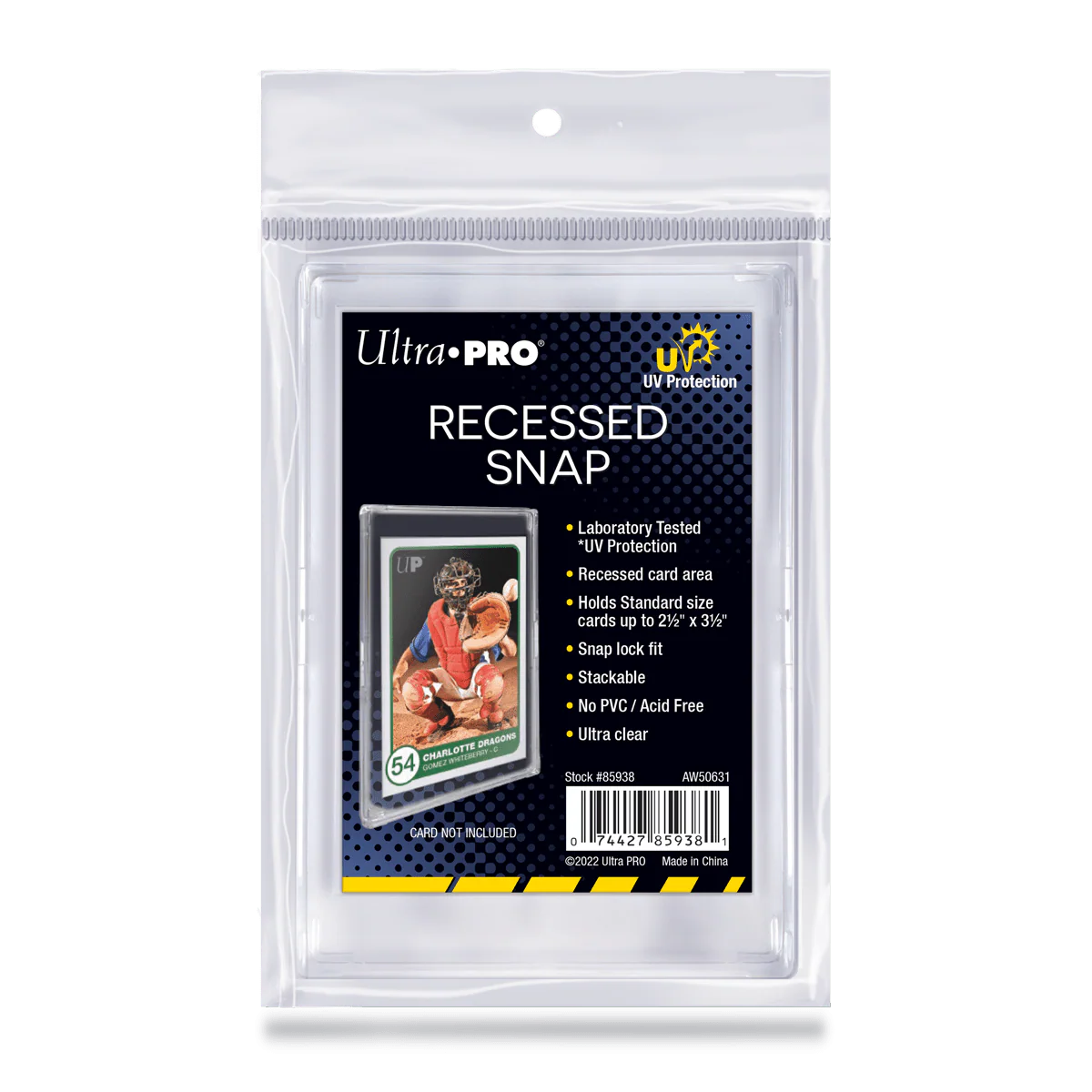 UV Recessed Snap Card Holder - Image 2