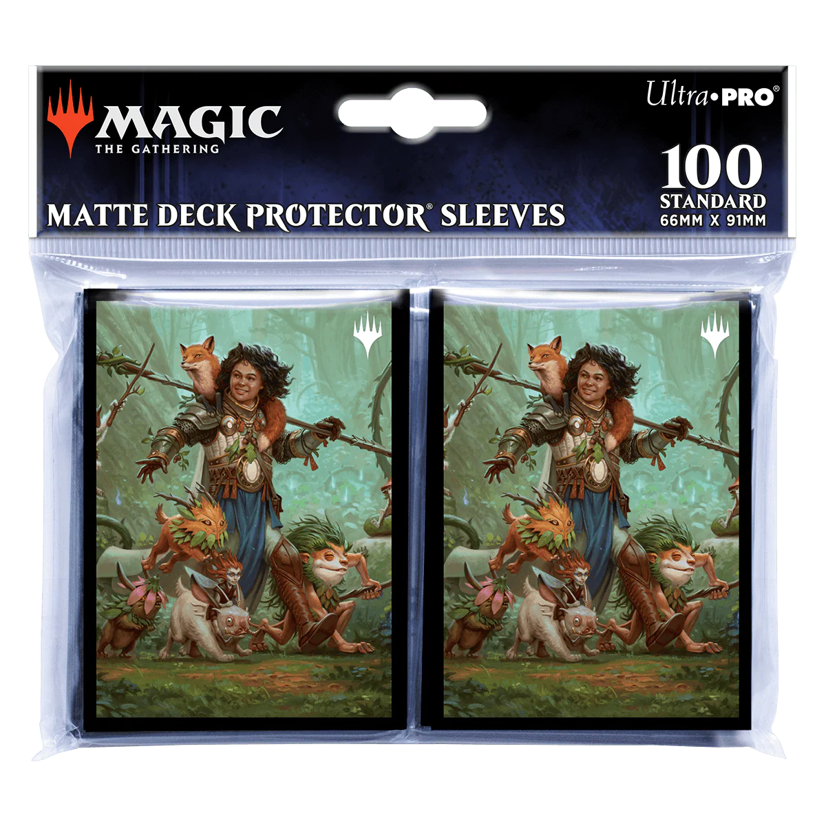 Wilds of Eldraine Ellivere of the Wild Court Standard DECK PROTECTOR® Sleeves (100ct) for Magic: The Gathering - Image 2
