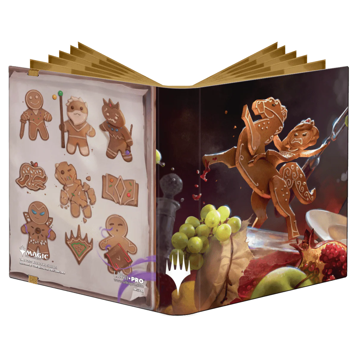 Wilds of Eldraine Syr Ginger, the Meal Ender Cookie Tray 4-Pocket PRO-BINDER® for Magic: The Gathering - Image 2