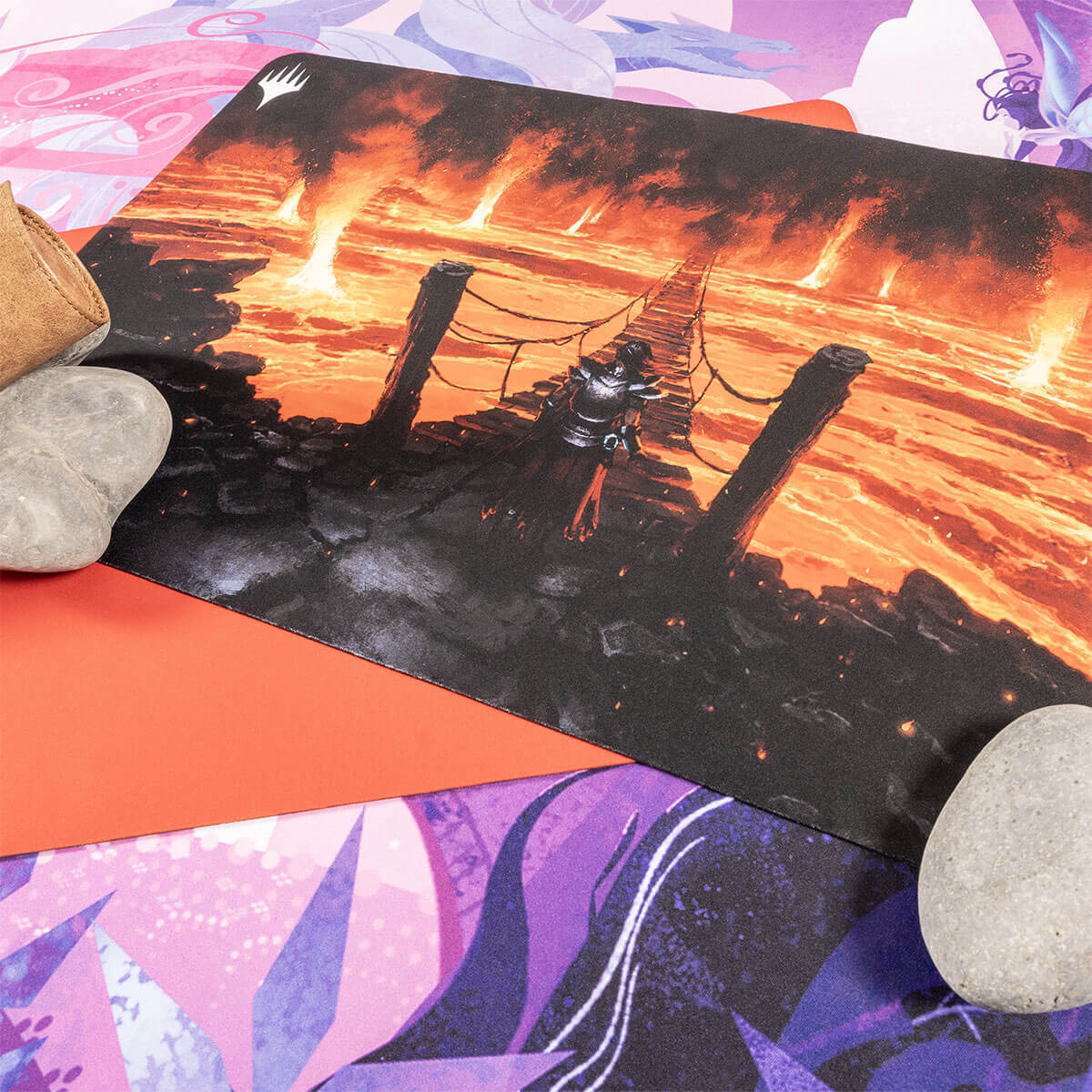 Wilds of Eldraine Virtue of Courage Standard Gaming Playmat for Magic: The Gathering - Image 2