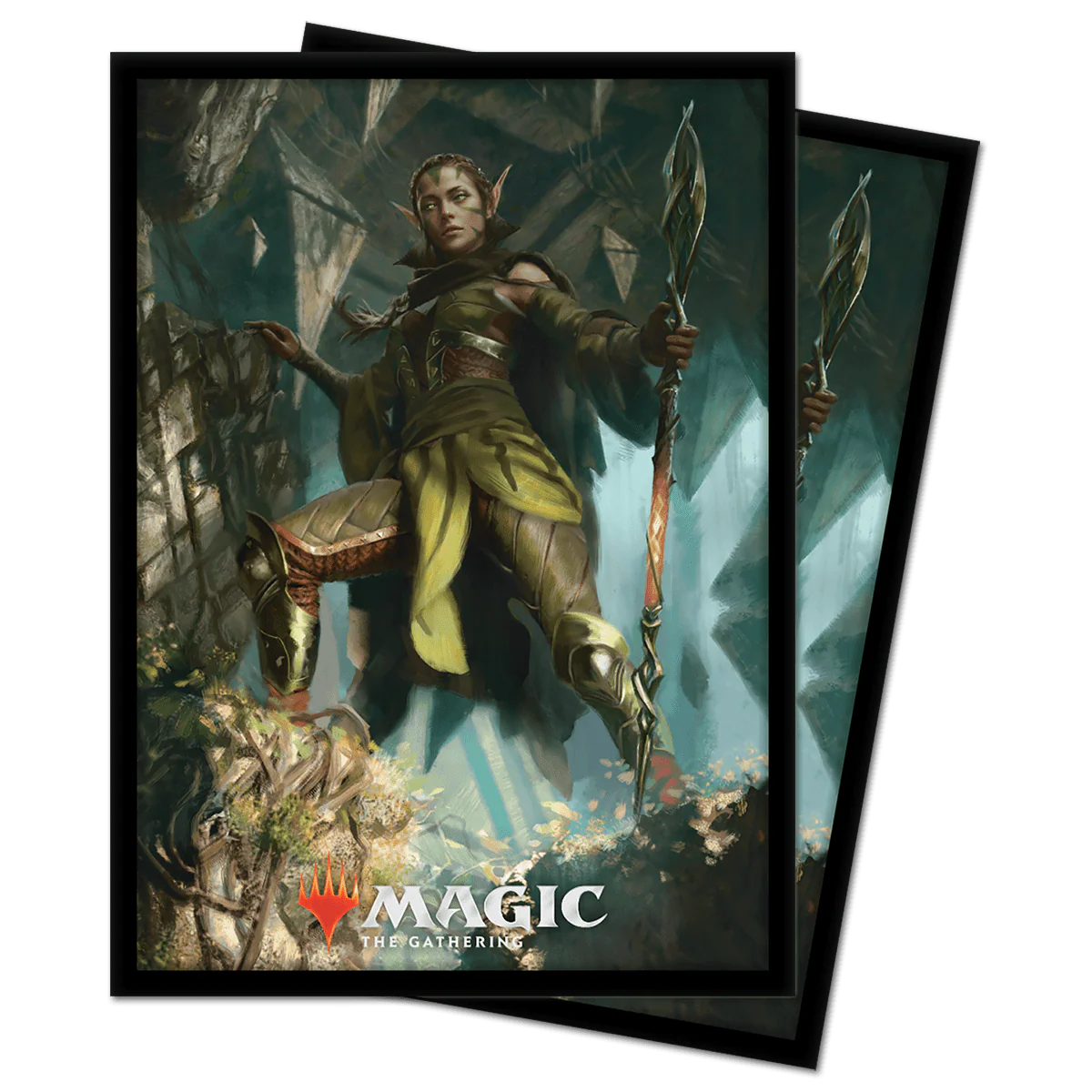 Zendikar Rising Nissa of Shadowed Boughs Standard DECK PROTECTOR® Sleeves (100ct) for Magic: The Gathering